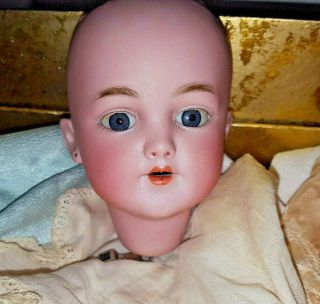 S & H 1249 Antique Doll Bisque Head And Comp Body To Restore