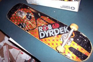 Alien Workshop Rob Dyrdek Skateboard Vintage Gold Foil Soldier As Found