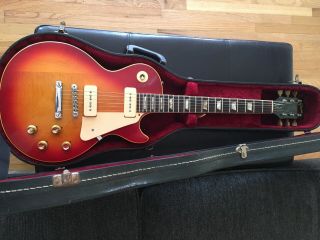 1974 Gibson Les Paul Deluxe Seymour Duncan P90 Antiquities Sunburst