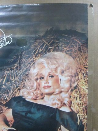 Dolly Parton Vintage Poster country singer 1978 Inv 3679 2