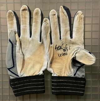 Ichiro Suzuki Signed 2011 Game Batting Gloves W/ Autographed Loa Mariners