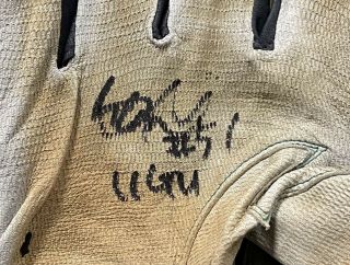 Ichiro Suzuki Signed 2011 Game Batting Gloves w/ Autographed LOA Mariners 2
