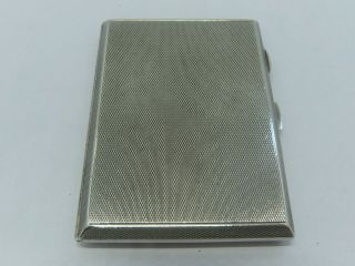 1932 London - Solid Silver - Sampson Mordan - Cigarette Case - 101.  2 Grams