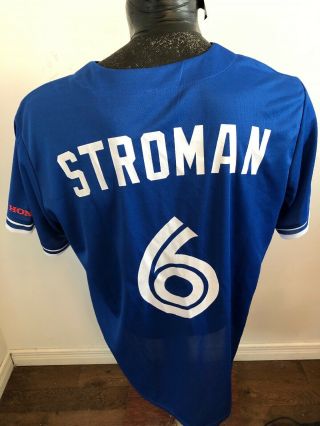 Mens Xlarge Mlb Baseball Jersey Toronto Blue Jays 6 Stroman Stadium Giveaway