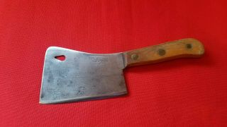 Vintage Briddell No.  860 6 " Meat Cleaver Knife
