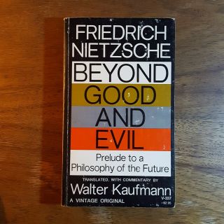 Beyond Good And Evil,  Friedrich Nietzsche,  (1966),  1st Printing,  Vintage,  Pb