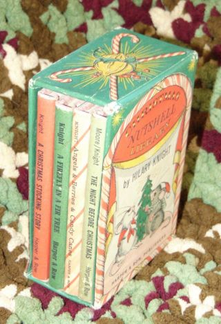 Vintage Books 1963 Christmas Nutshell Library The Night Before Christmas,