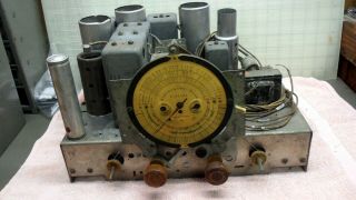 Vintage Montgomery Ward Radio Chassis Only Model 62 - 217 Battery 1935 3 Bands