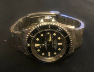 Vintage Rolex Oyster Perpetual Submariner Stainless Steel Wristwatch w/Box 3
