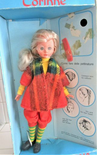 Italacremona Made In Italy " Corinne Doll Still Vintage 1960 " S