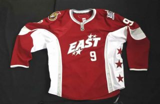 Jason Spezza 9 Eastern Conference 2008 All Star Game Worn Jersey,  Autograph