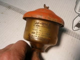 Vintage Small Engine Oil Bath Breather Assy Saf - T - Vue Air Cleaner 78 - 4