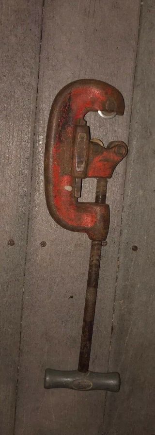 Vintage Ridgid No.  1 - 2 Heavy Duty 1/8 " To 2 " Inch No.  2 Pipe Cutter