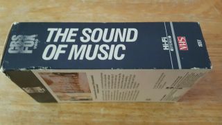 THE SOUND OF MUSIC - VHS 2 TAPE SET - 