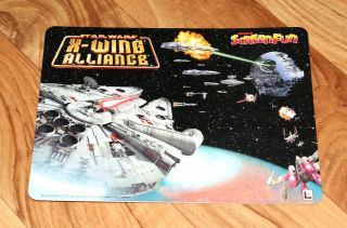 Star Wars X - Wing Alliance Video Game Old Vintage Mousepad Collectible