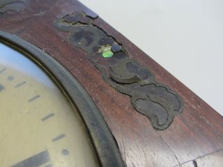 Antique 19th Century Wall Clock,  weights Dold & Loffler Colchester 3