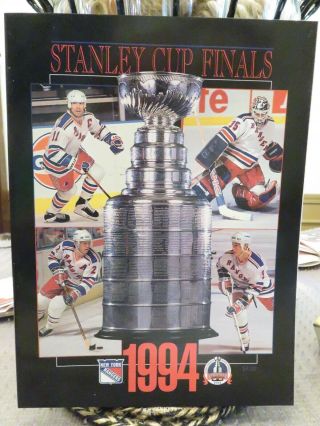 1994 York Rangers Stanley Cup Finals Program