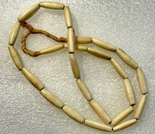 Vintage Bone Beads Necklace - Africa