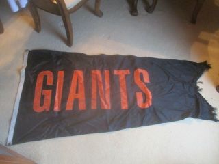 San Francisco Giants Game Flag Flown Over Wrigley Field World Series Yr 