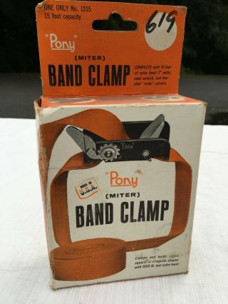 Vintage Pony Miter Band Clamp