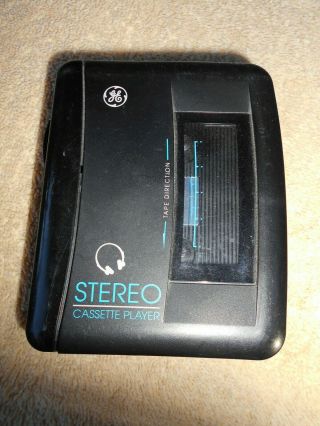 Vintage G.  E.  Stereo Cassette Player 3 - 5463a