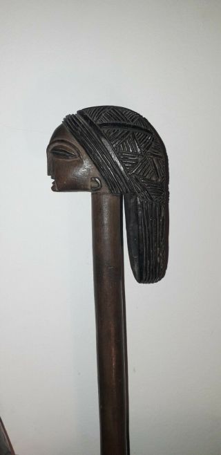 Fine Ovimbundo Staff - Angola,  19th Century Antique Sculpture