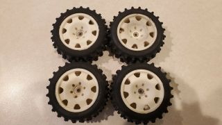 Vintage Kyosho Optima Mid Wheels And Tires