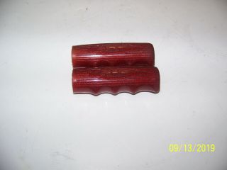 Vintage Schwinn Approved Red Glitter Handlebar Grips,  Bantam
