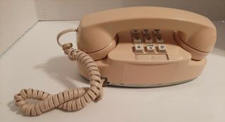 Vintage Western Electric At&t Princess Touch Tone Telephone Beige