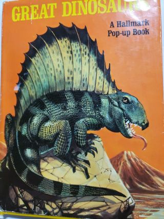 Great Dinosaurs A Hallmark Pop - Up Book By Jennifer Zobelein