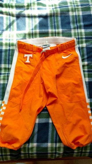 University Tennessee Volunteers Orange Game Worn Team Issued Nike Pants Ut