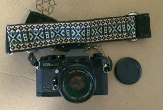 Vintage Sears Ks 35mm Camera With 50mm Auto Lens Not