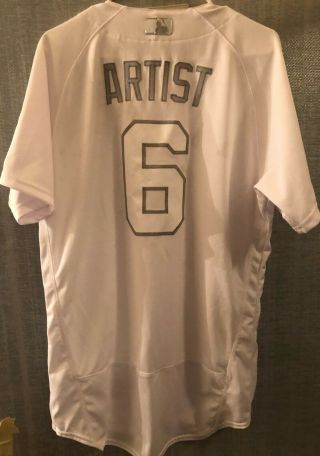 Chicago Cubs Nick Castellanos Mlb Holo Game Jersey Rare White Sox? Rays ?