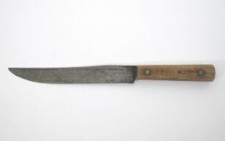 Vtg Old Hickory Shapleighs Hammer Forged 1843 - 1934 Chef Butcher Carving Knife 8 "