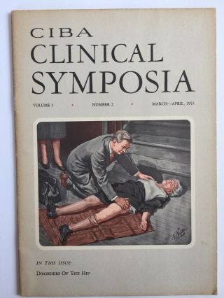 Ciba Clinical Symposia 1953 Disorders Of The Hip Dr Frank H.  Netter Art Vintage