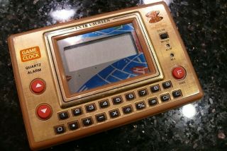 Space Strike Back Vintage Electronic Handheld Video Game And Watch✨calculator✨