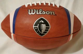 Alliance Of American Football Aaf Official Leather Wilson Game Ball