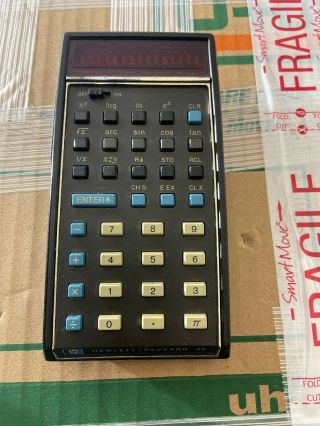 Hewlett - Packard Hp 35 Vintage Scientific Calculator