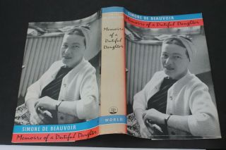 Vintage Memoirs of a Dutiful Daughter by Simone De Beauvoir (HB 1959) 3