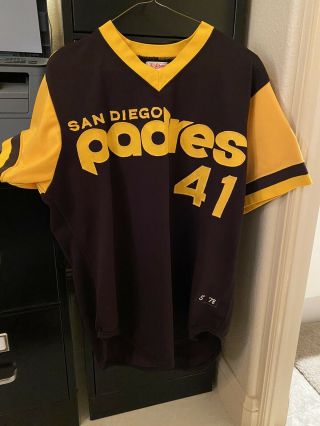 San Diego Padres Game Jersey.  1978 Rasmussen All - Star Game Patch