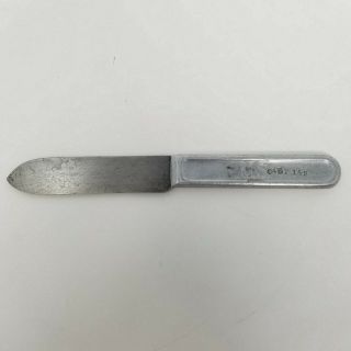 Vintage U.  S.  Ww1 Mess Kit Knife 1917 Regimental Markings