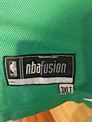 Paul Pierce Boston Celtics PRACTICE GAME WORN REEBOX JERSEY GREY FLANNELCOA 2