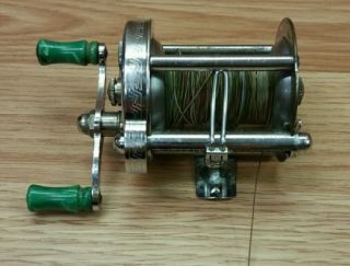 Vintage Bait Casting Fishing Reel Pflueger Akron 1893 Reel Made In Usa