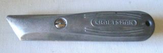 Vintage Craftsman Utility Knife With 10 Blades Usa (inv195)