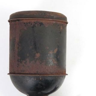 Vtg Regal coffee grinder mill wall mount hand crank cast iron tin metal 3