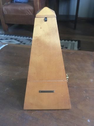 Vintage Seth Thomas Metronome de Maelzel 10,  Model - Great 2