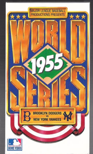 Mlb World Series Video Vintage Rare 1955 Brooklyn Dodgers Vs York Yankees