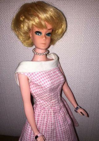 Vintage 60s Barbie Doll Bubble Cut Barbie Clone Evergreen Doll Hong Kong Tlc