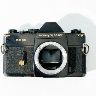 Vintage Rare Blk.  Mamiya/Sekor 1000 DTL 35mm Camera Body 3