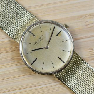Vintage Patek Philippe 3513/5 Ultra Thin 18k Gold Cal.  175 Watch,  Archive Extract